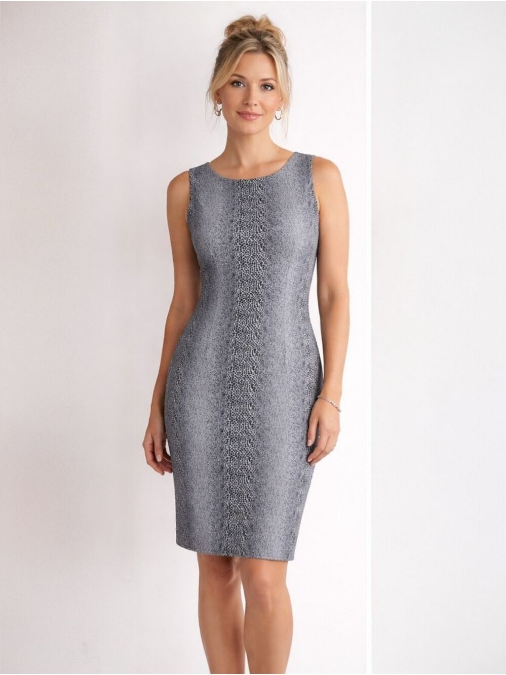 Nine West "Concrete Jungle" Sheath Bodycon Dress Size 2